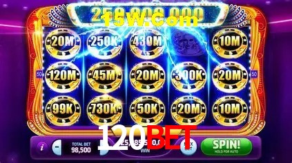 Biblioteca de slots populares na 120Bet
